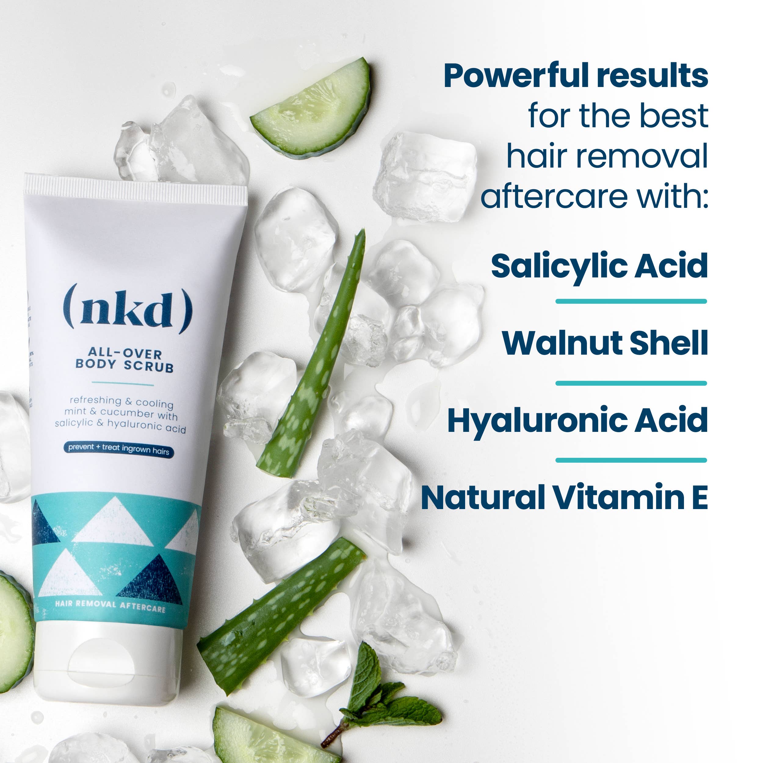 (nkd) – wholesale Body scrub/exfoliant – All-Over Post-Wax Post-Shave Bikini & Body Exfoliating Scrub2