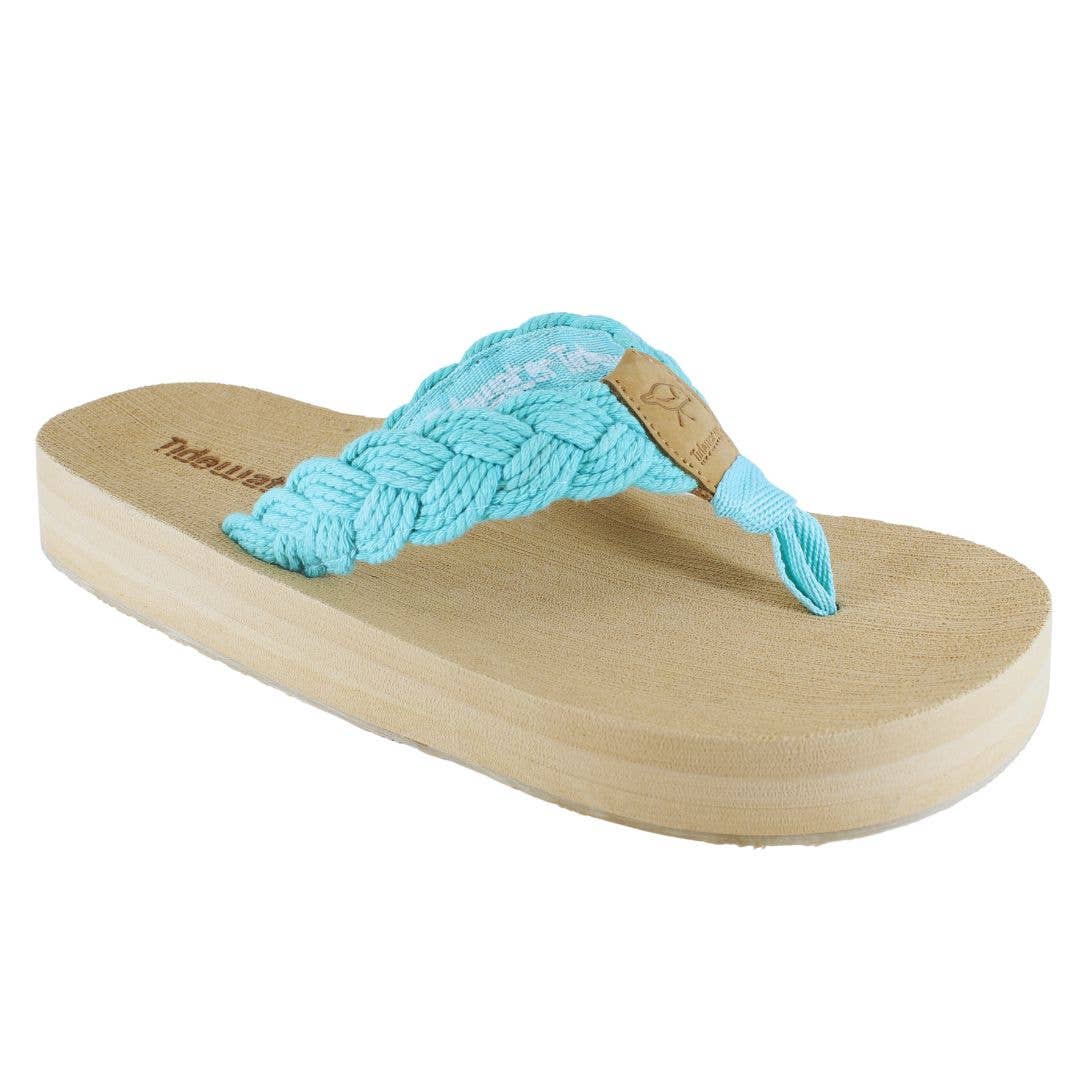 Tidewater Sandals - Wholesale Flip Flops - Women's - Harbor Pool Blue1