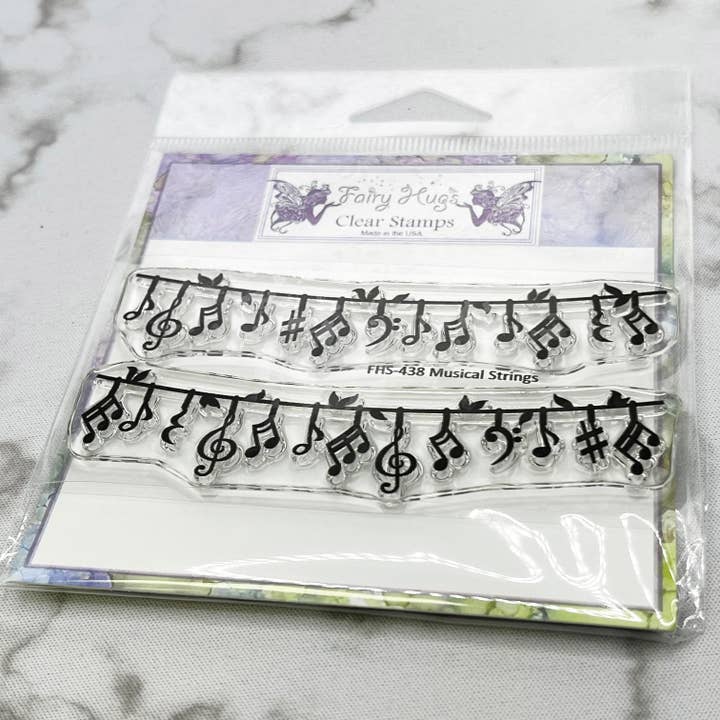 Fairy Hugs Stamps - Musical Strings for wholesale by Fairy Hugs