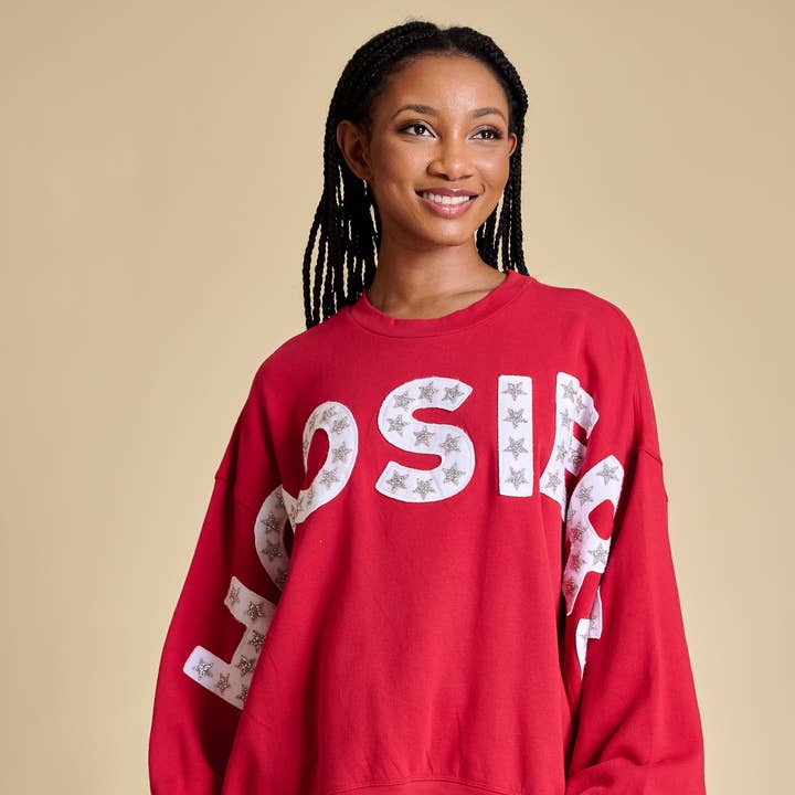 De Ballonmouw Trui | Indiana voor wholesale door Stewart Simmons