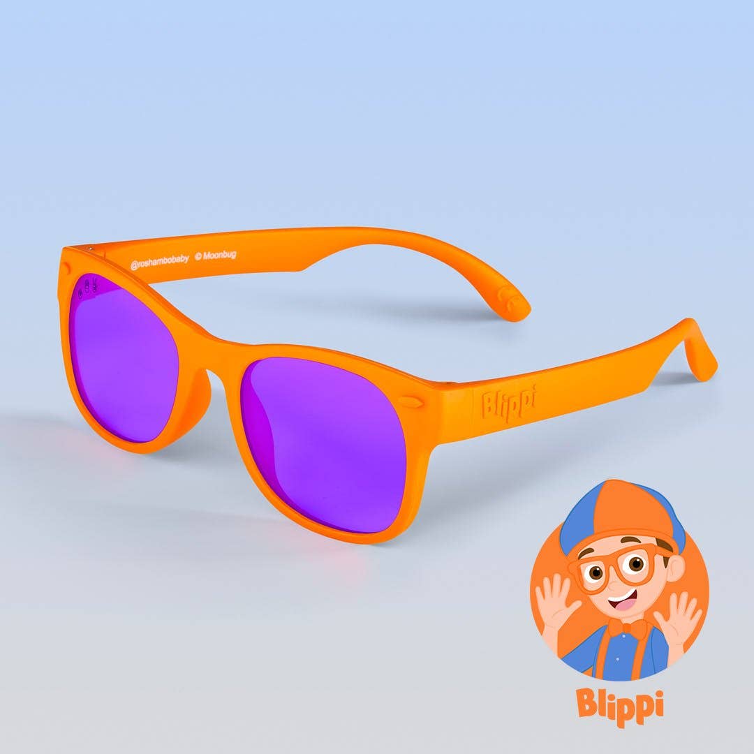 Playful Hues: Kids' Polarized Sunglasses in Blue & Pink with Bendable –  Jelly Specs