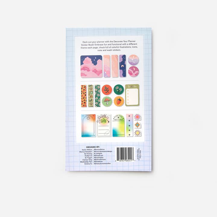 Passion Planner - Wholesale Sticker - Decorate Your Planner Sticker Book1