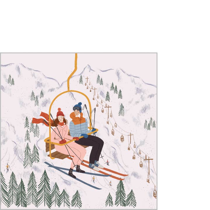 Zermatt Servett 25x25 för wholesale av ppd Paperproducts Design GmbH