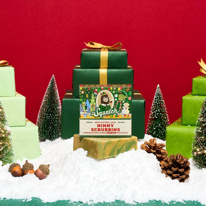 Dr. Squatch - Wholesale Bar Soap - Ninny Scrubbins Bar Soap - 6 units4