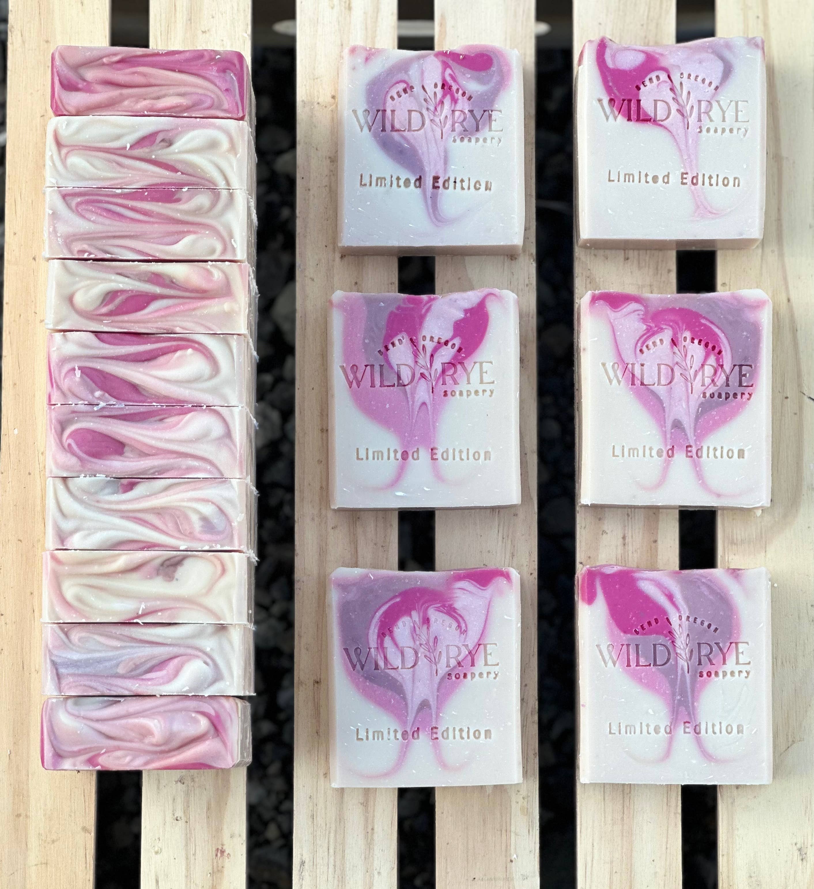 London Mist Goat Milk Soap for wholesale by Wild Rye Soapery