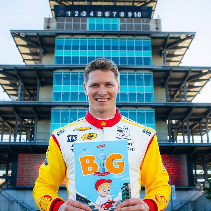 Red Racer Books - Wholesale Book - Kids - Josef's BIG Dream: An INDY 500 Story - Hardcover Kids Book