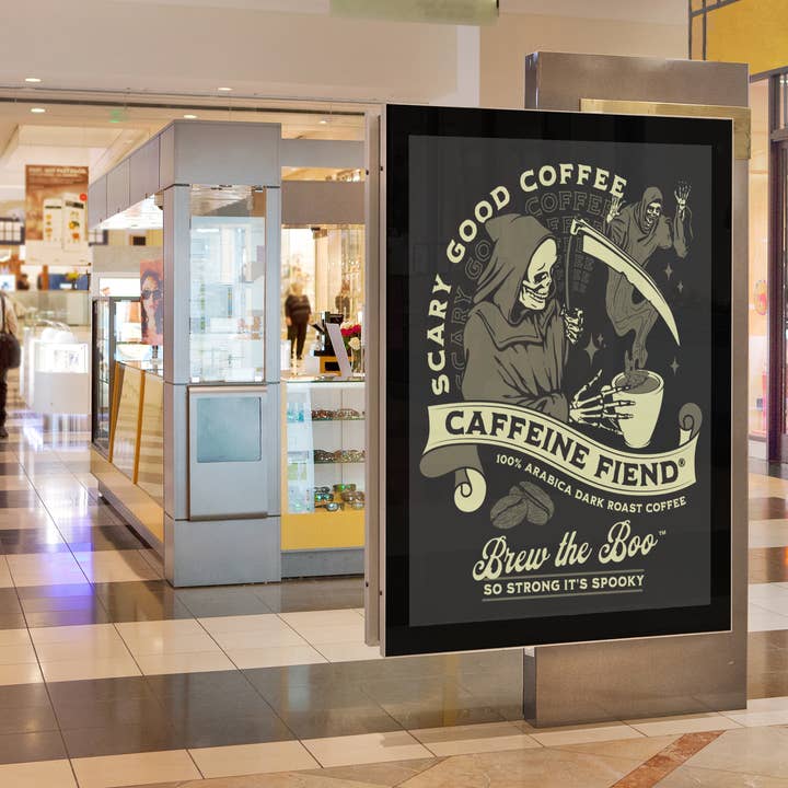 Caffeine Fiend® - Wholesale Ground Coffee - Caffeine Fiend® — 100% Arabica Dark Roast Coffee (ground)6