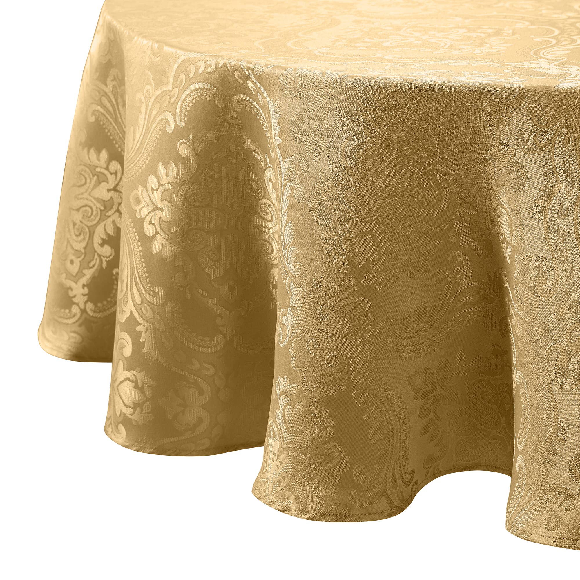 Threadmade Home - Wholesale Tablecloth - Caiden Elegance Damask Water and Stain Resistant Tablecloth30