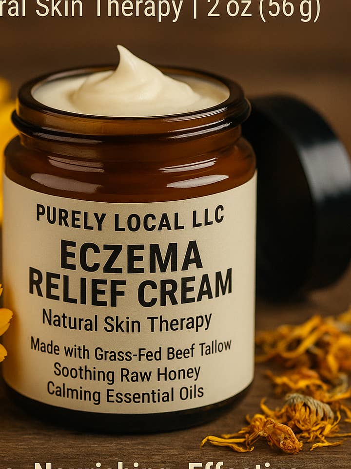 Crème Relief Eczéma pour la vente par Purely Local LLC.