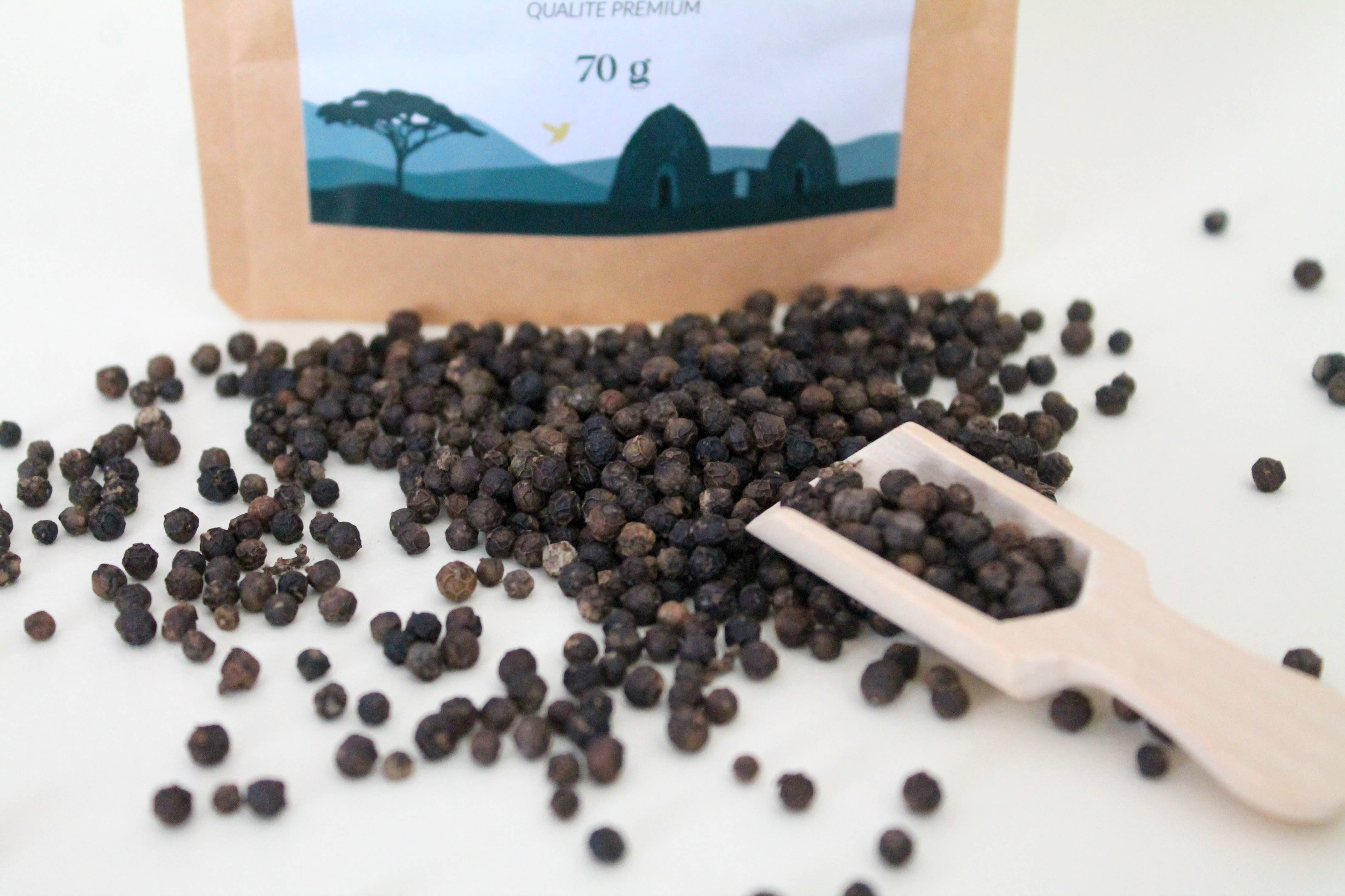 TERRE ET SAVEURS - Wholesale Pepper/Peppercorns - Poivre Noir de Penja IGP Vrac 2KG1