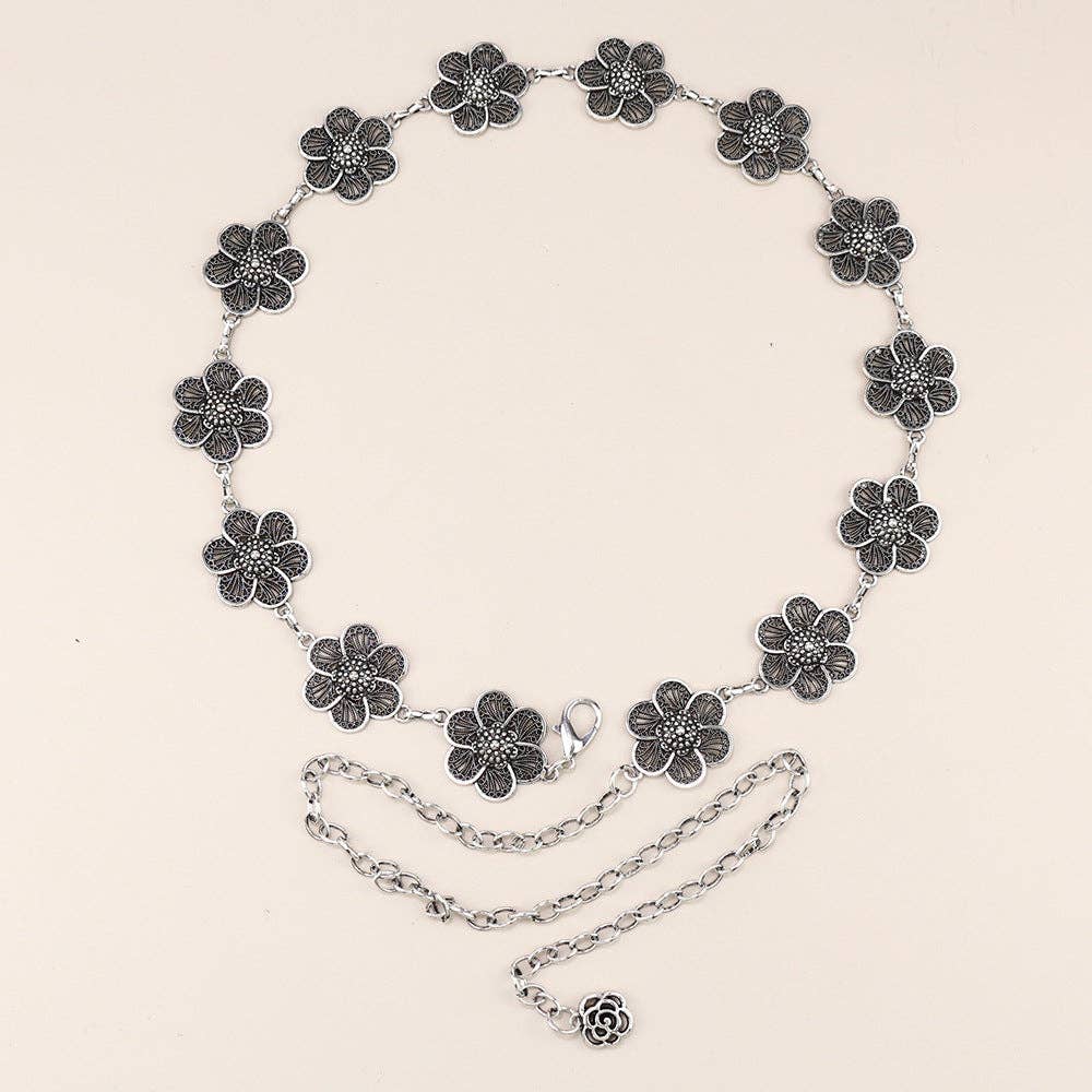 SALINA TRADING INC – Großhandel Gürtel – Damen – Metallkettengürtel mit Schmetterlings- und Herzdesign28