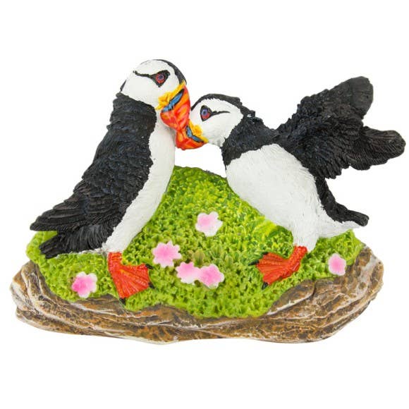 Puffins (2) Fridge Magnet, 9x6cm for wholesale by Nauticalia