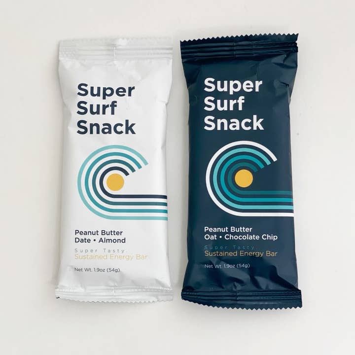 Super Surf Snack - Wholesale Snack Bar - Peanut Butter Chocolate Chip-Super Surf Snack organic bar3