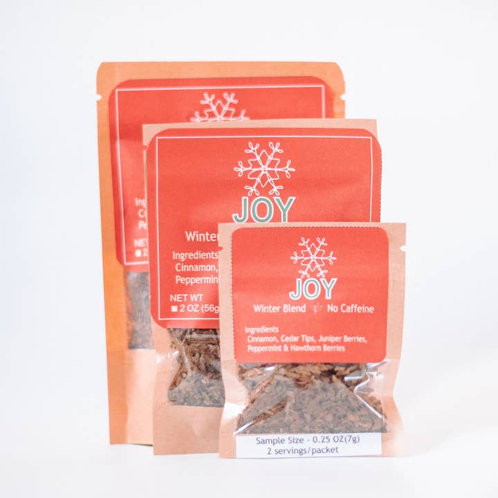 The Blue Yogi - Venta al por mayor Tés a granel - Joy Winter Blend Tea con té suelto de canela y menta
