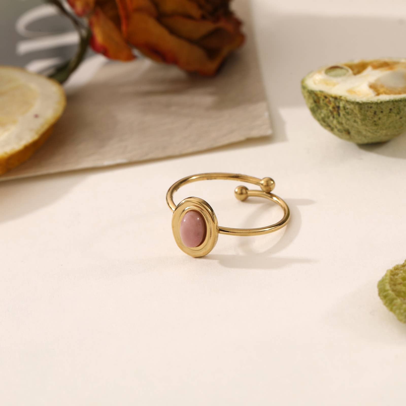 Lovelika - Wholesale Chain Ring - Ring with a stone - Genesis3