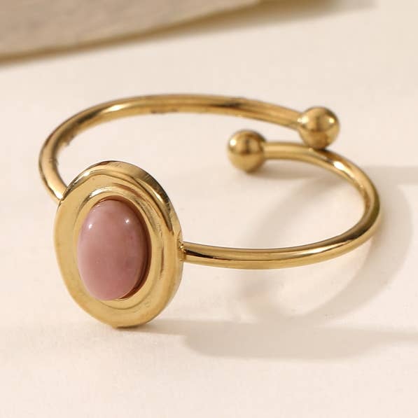 Lovelika - Wholesale Chain Ring - Ring with a stone - Genesis3