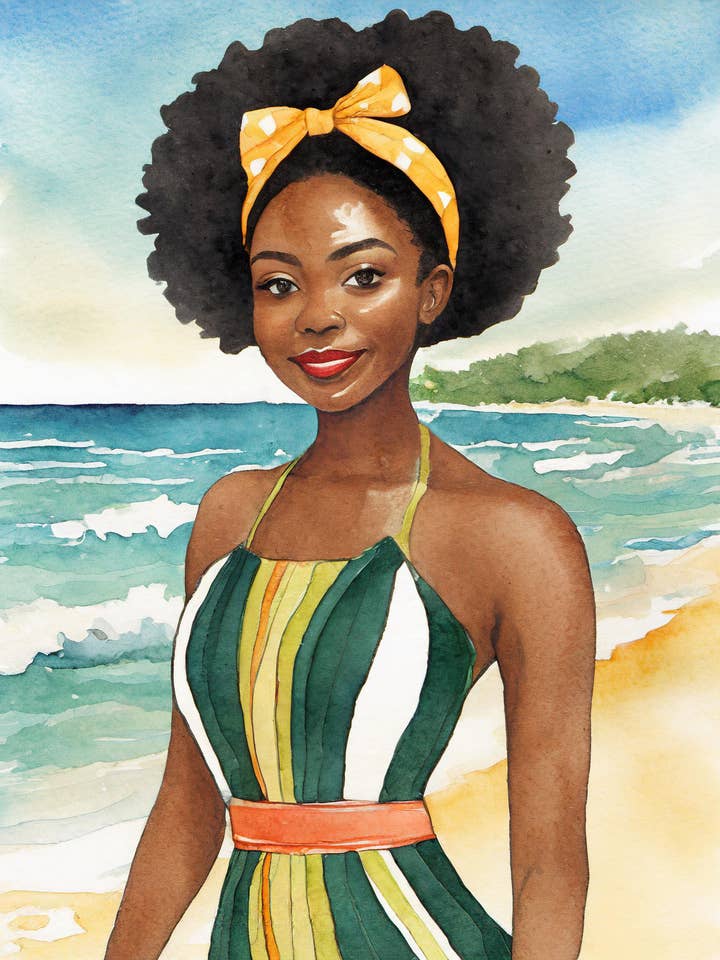 Sparrow's Beach Fine Art lykønskningskort for engroshandel hos Blacartistry