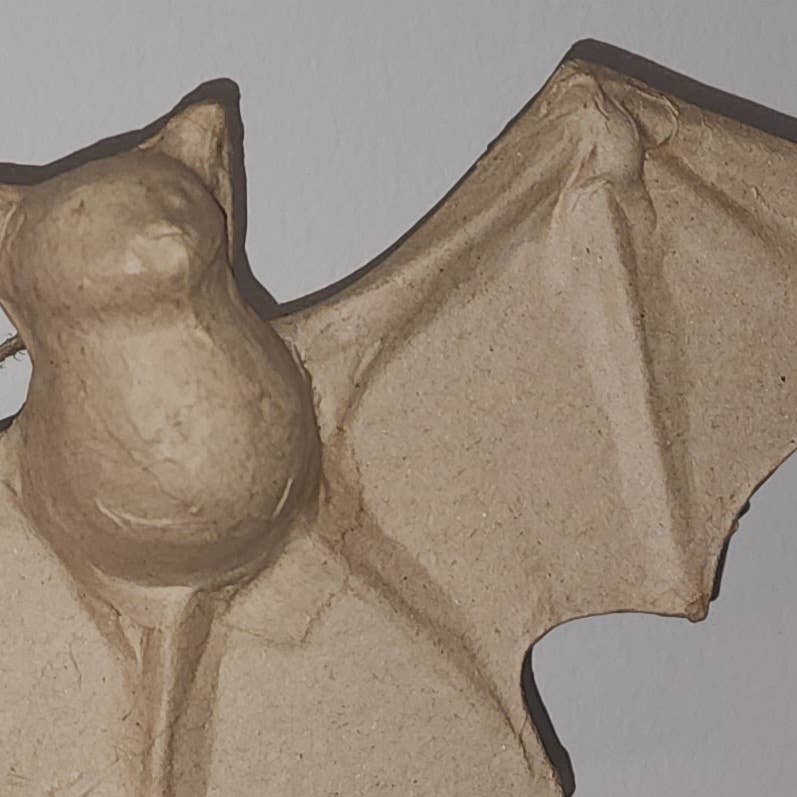 Factory Direct Craft - Vendita all'ingrosso Cartapesta - Pipistrello di Halloween in cartapesta preconfezionato e non finito - 21,5 cm x 10 cm8