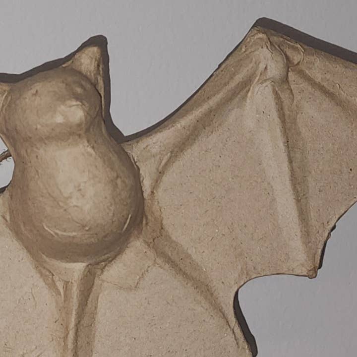 Factory Direct Craft - Vendita all'ingrosso Cartapesta - Pipistrello di Halloween in cartapesta preconfezionato e non finito - 21,5 cm x 10 cm8