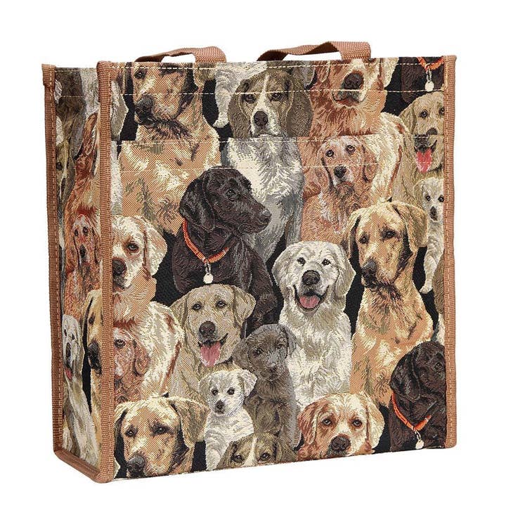 SHOP-LAB | SAC CABAS POUR CHIEN LABRADOR pour la vente par SignareArt