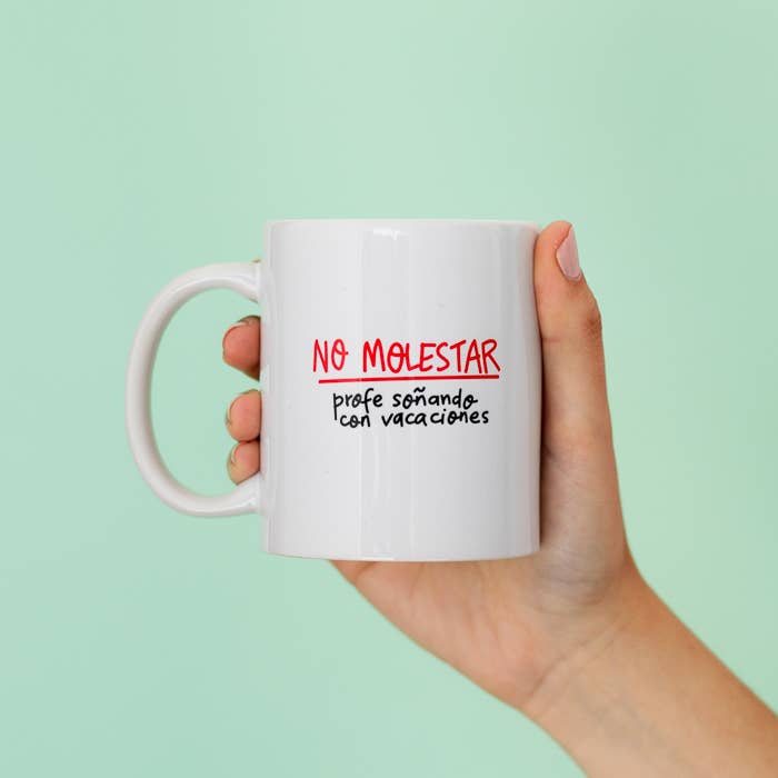 Pedrita Parker - Wholesale Coffee Mug - Do not disturb, teacher dreaming of holidays mug1