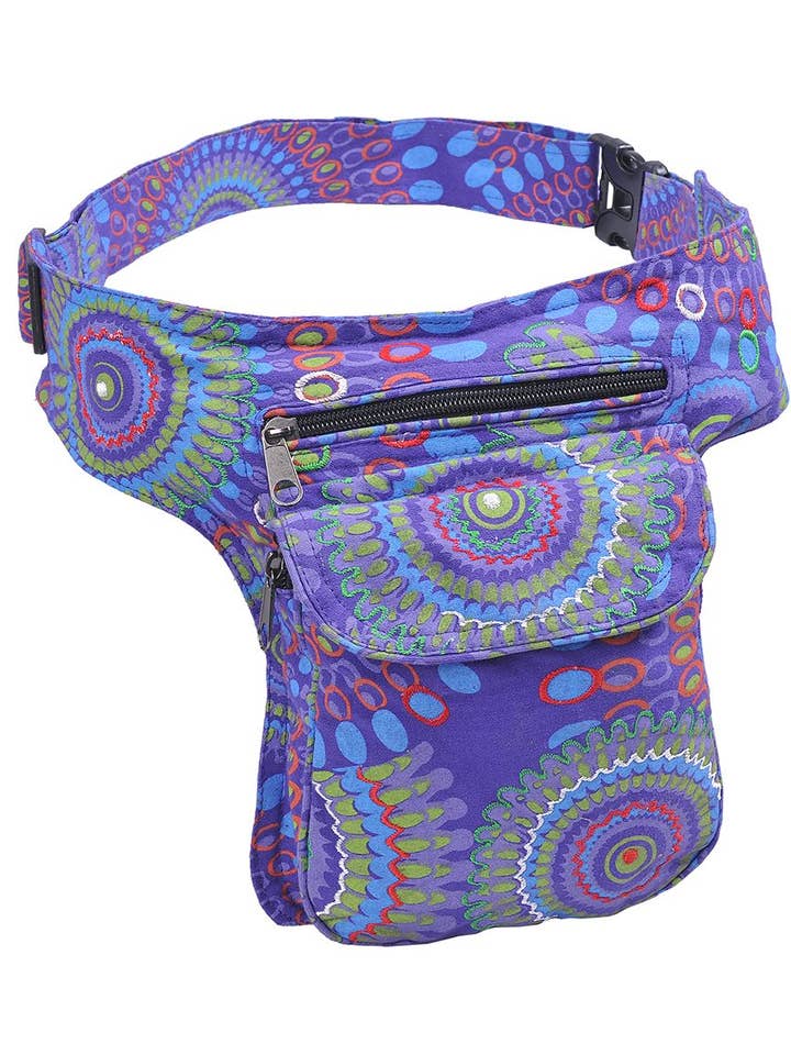 Stickerei im Volksstil, Boho, Hippie, Bohemian, Gürteltasche, L für den Großhandel von The Collection Royal / Royal Handicrafts