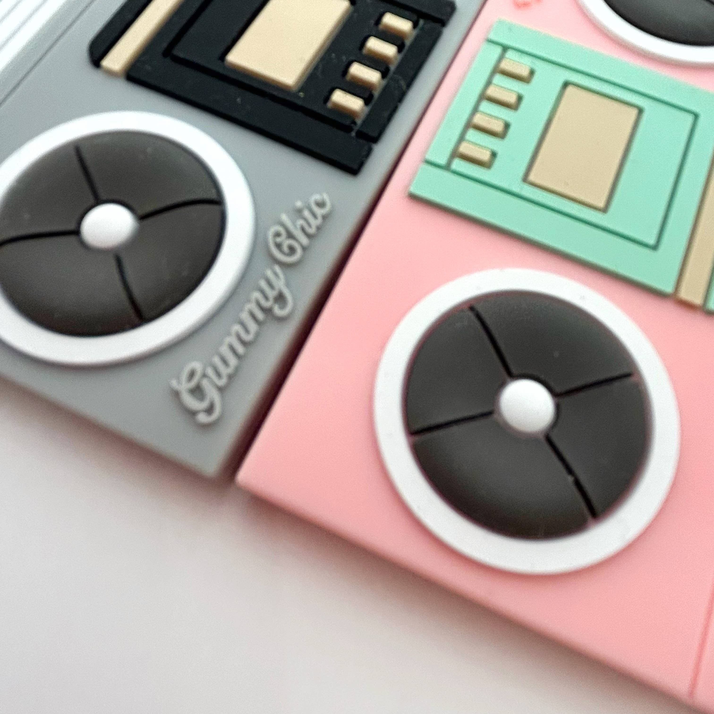 Gummy Chic - Wholesale Teether (Not Clip-On) - Baby - Boom Box Radio Silicone Teething Toy- Baby Gift5