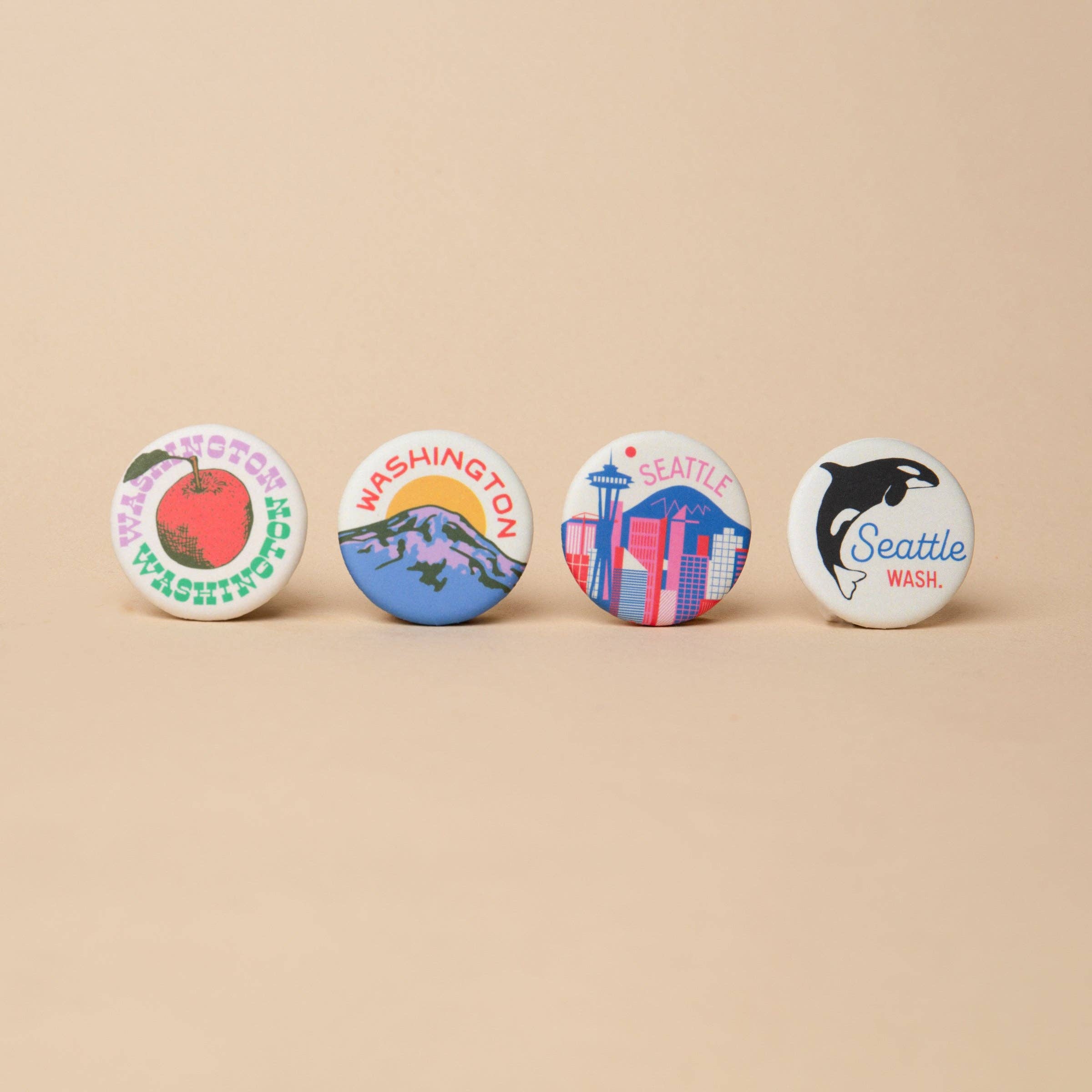 Tender Loving Empire - Wholesale Lapel Pin/Button - Rainier Washington Button2