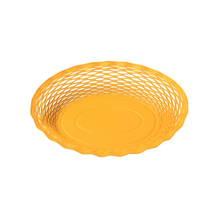 Clémentine Boutique - Wholesale Basket - Oval Color Metal Food Basket, Large size