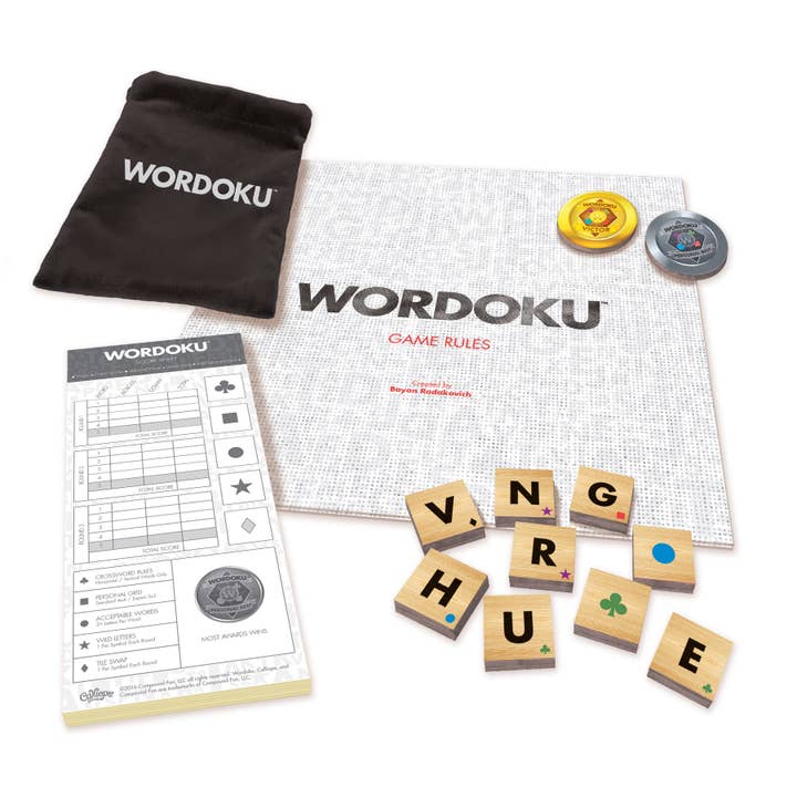 Calliope Games - Wholesale Board Game - Wordoku - Fun Spelled Out! A Crossword/Sudoku Board Game2