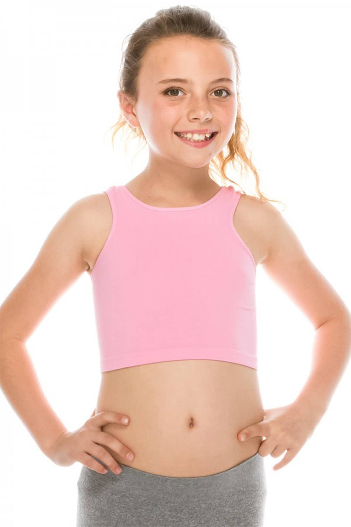 KurveShop - Wholesale Tank Top - Kids - KIDS CROP TANK TOP3