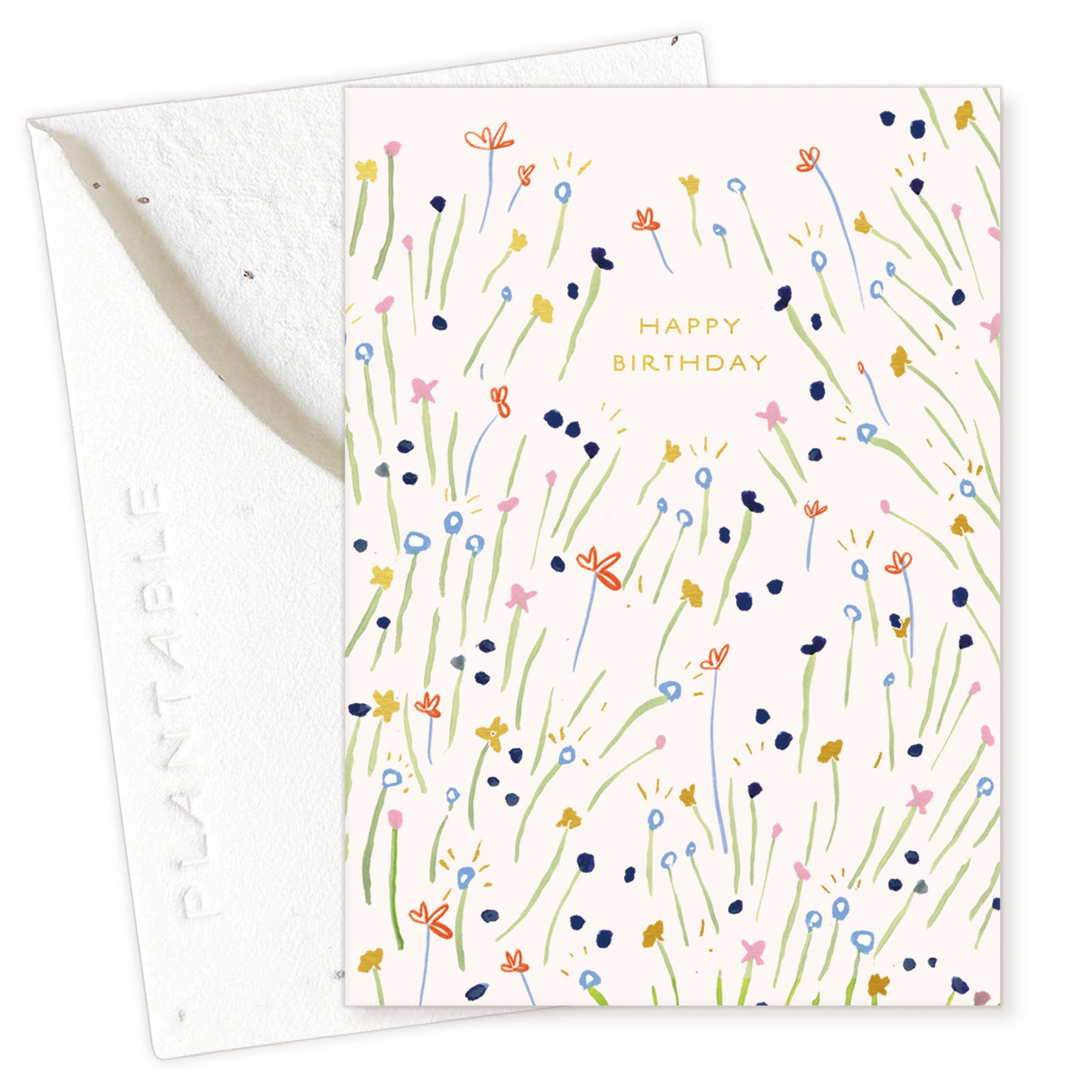 Seedlings – postal de parabéns por atacado – Doces Rebentos - Mini Cartão de Aniversário (6,35 cm x 8,89 cm)2