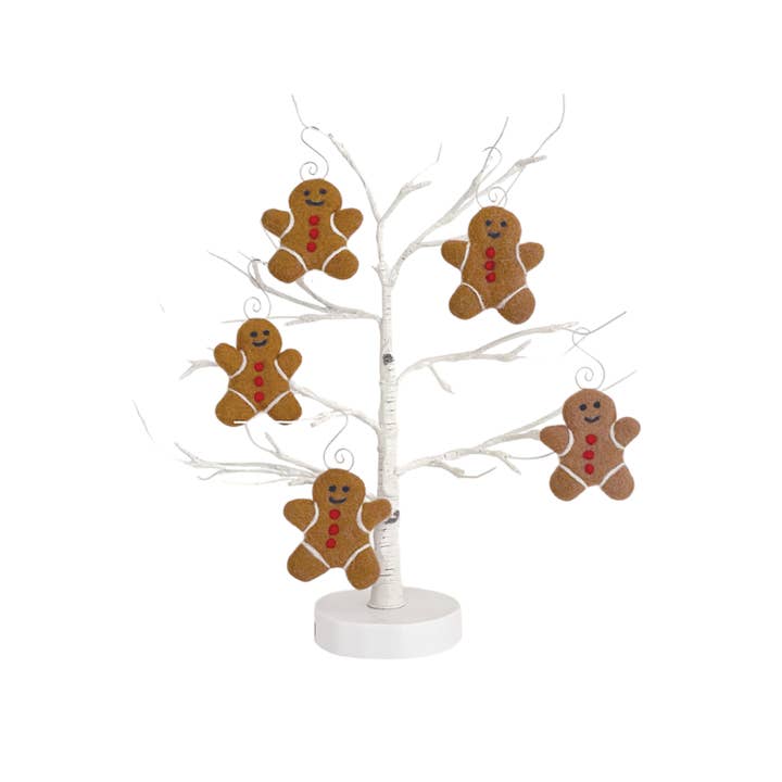 Sheep Farm Felt - Wholesale Ornament Set - Felt Gingerbread Ornaments
