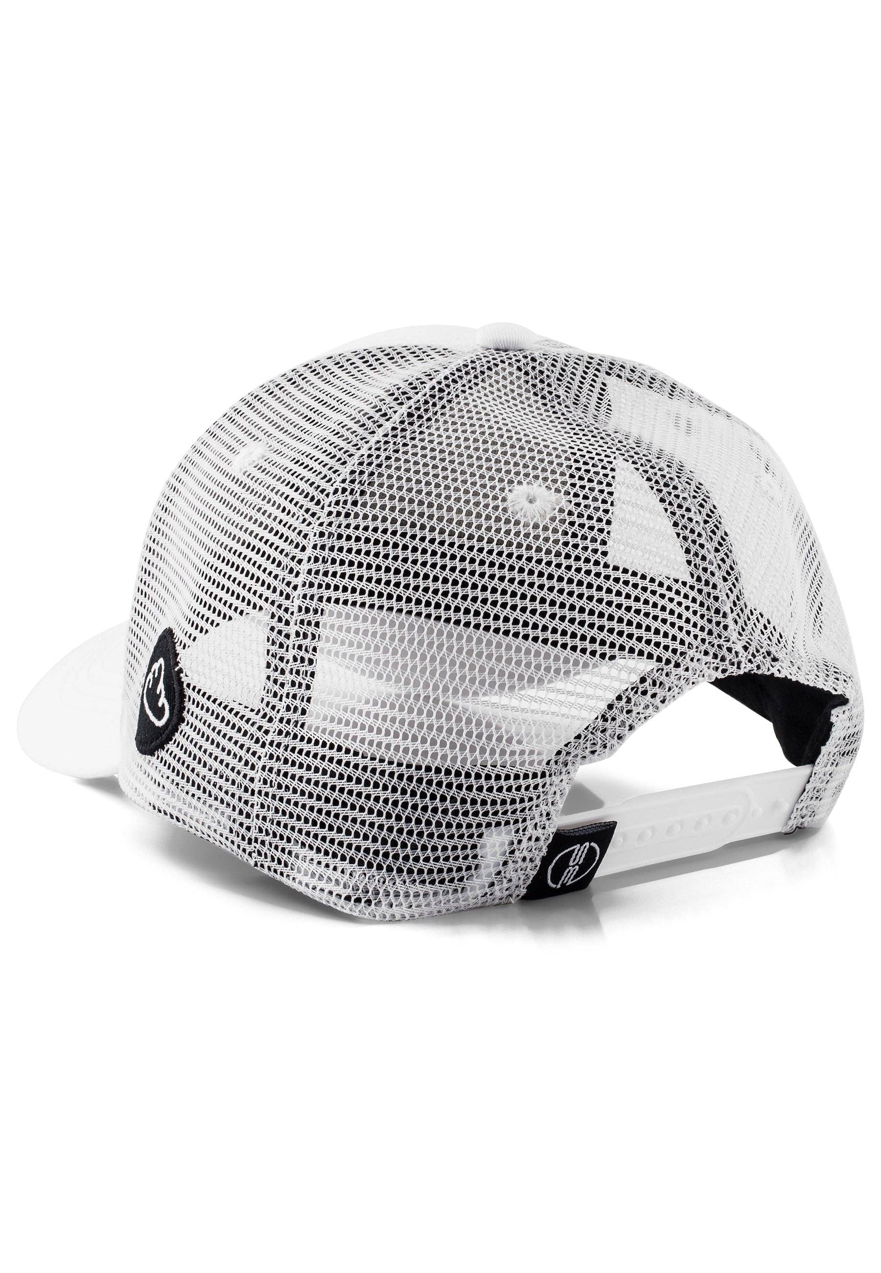 Blackskies - Wholesale Trucker Hat - Unisex - Renn-Baseballkappe Weiß5