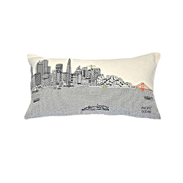 Beyond Cushions Corporation - Venta al por mayor Cojín decorativo - Almohada Prince San Francisco de 61 x 35,5 cm.