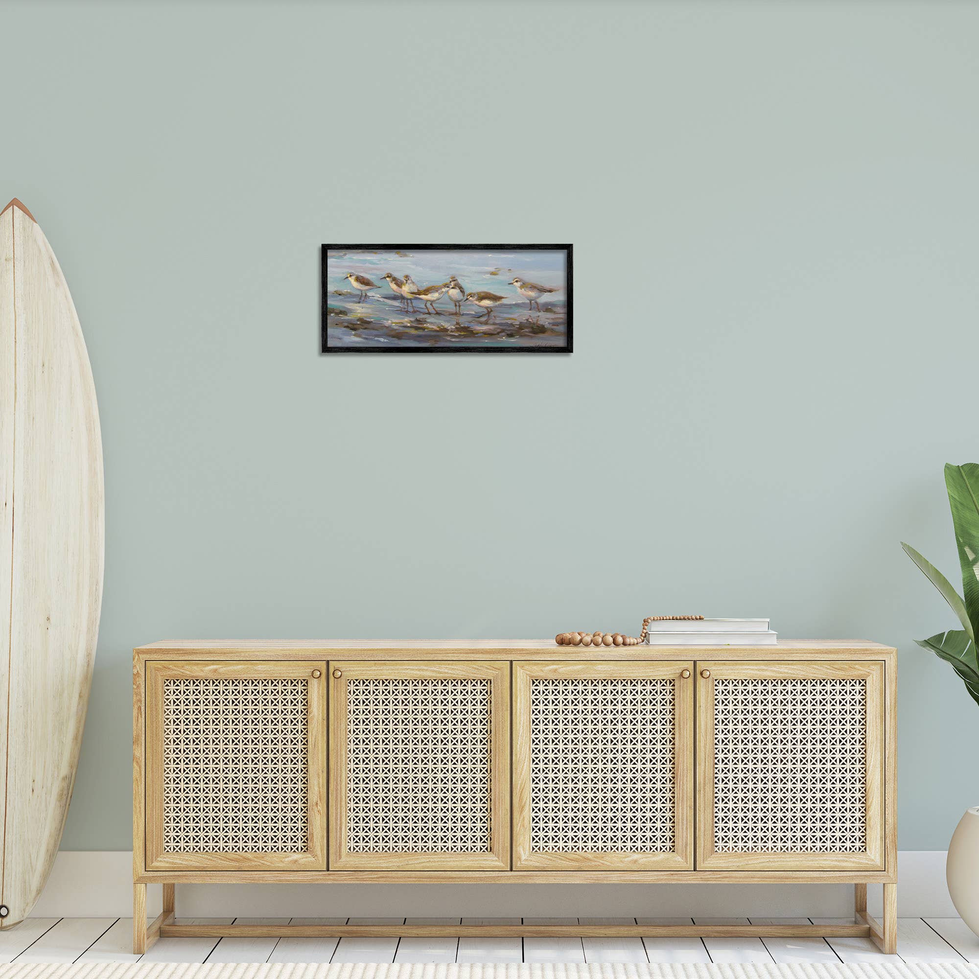 Stupell Industries - Wholesale Wall Sign - Sandpiper Flock on Shore - Framed Wall Art8