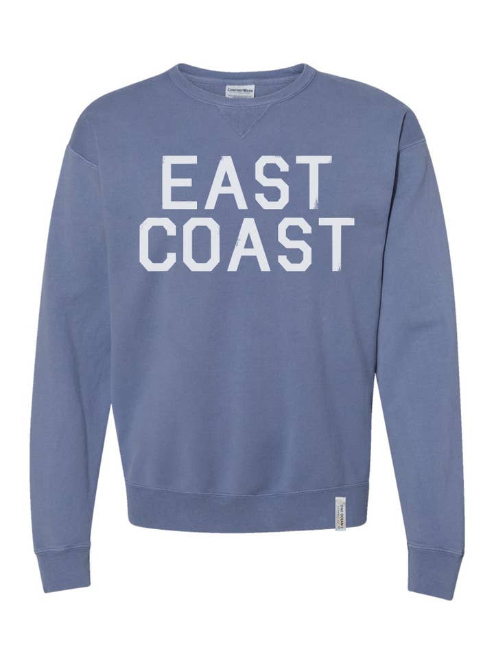 One Ocean Apparel Co.. - Wholesale Graphic Sweatshirt - Unisex - EAST COAST Crewneck - CUSTOM COLORS13