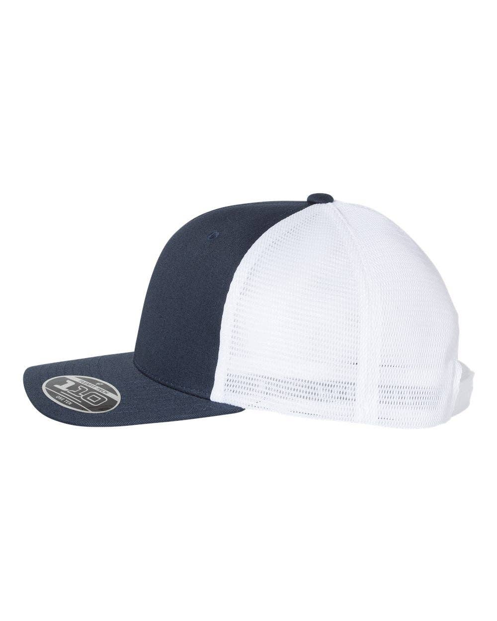 The Park Wholesale - Vente Casquette de camionneur – unisexe - Casquette Flexfit 110M 110® à dos en maille, casquette camionneur - 110M47