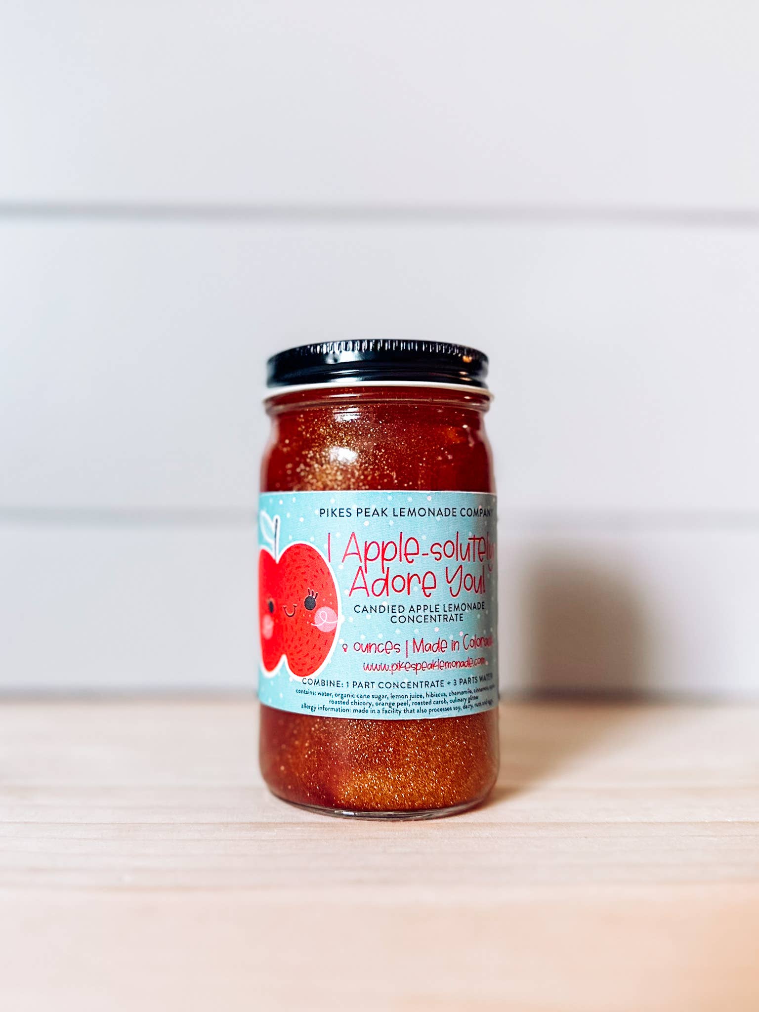 Pikes Peak Lemonade Co. - Wholesale Drink Mix - I Apple-solutely 🍎 Adore You! Glittery Candy Apple Lemonade