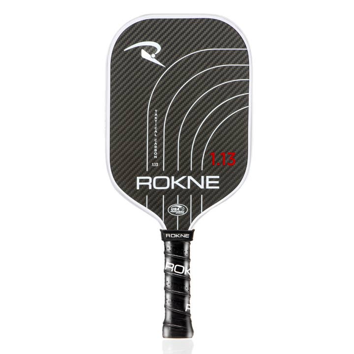 ROKNE Taktical Carbon - Raw Carbon Pickleball Paddle for wholesale by ROKNE Pickleball