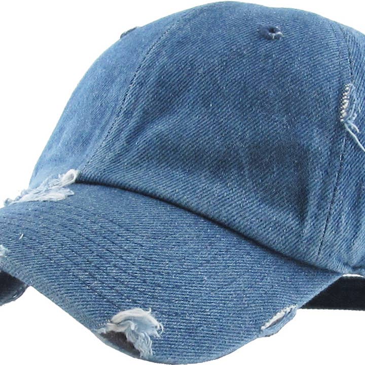 KBETHOS - Wholesale Baseball Cap - Unisex - Vintage Distressed Washed Style Baseball Caps