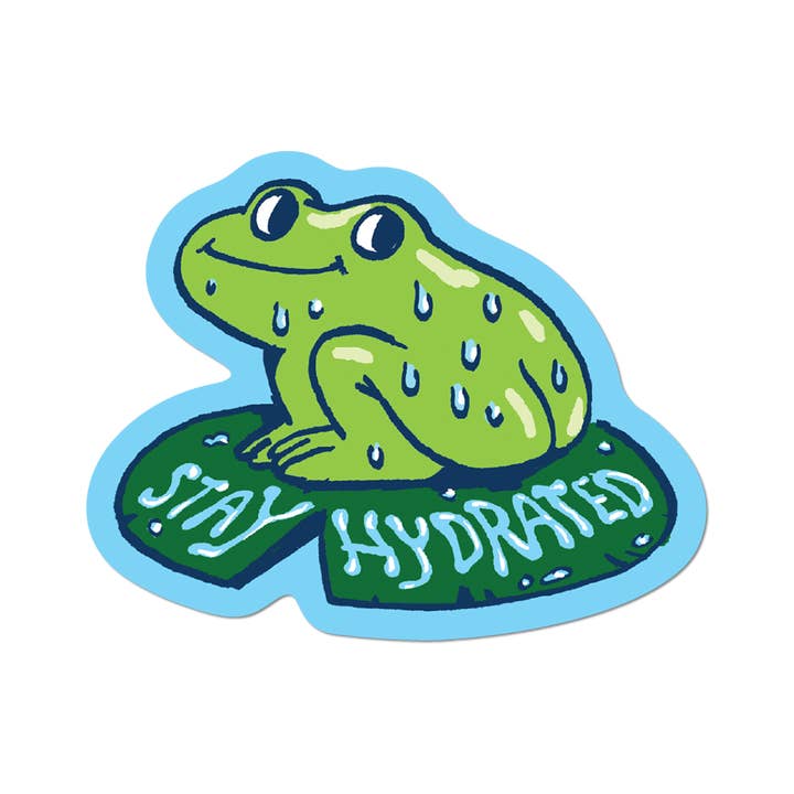 Apply Stickers - Wholesale Sticker - Stay Hydrated By Apply - Die-Cut Sticker