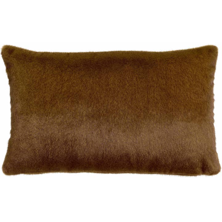 Liwen Kussen Koffie 40 x 65 voor wholesale door Maison Vivaraise & La Cerise sur le Gâteau