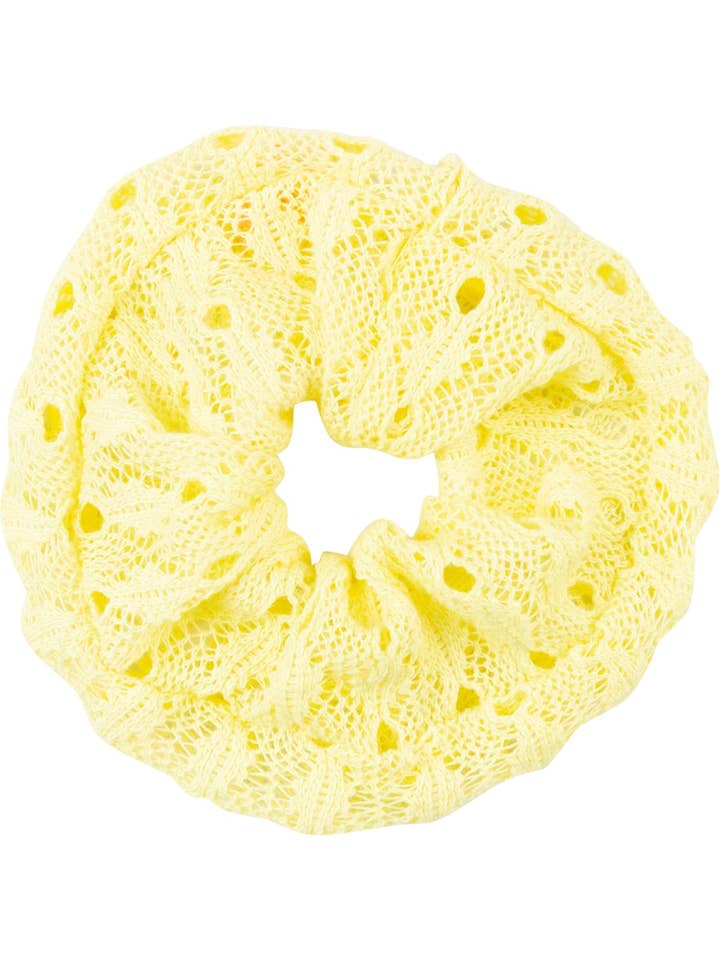 Scrunchie Soft Gelb für den Großhandel von Wauw Capow by Bangbang Copenhagen