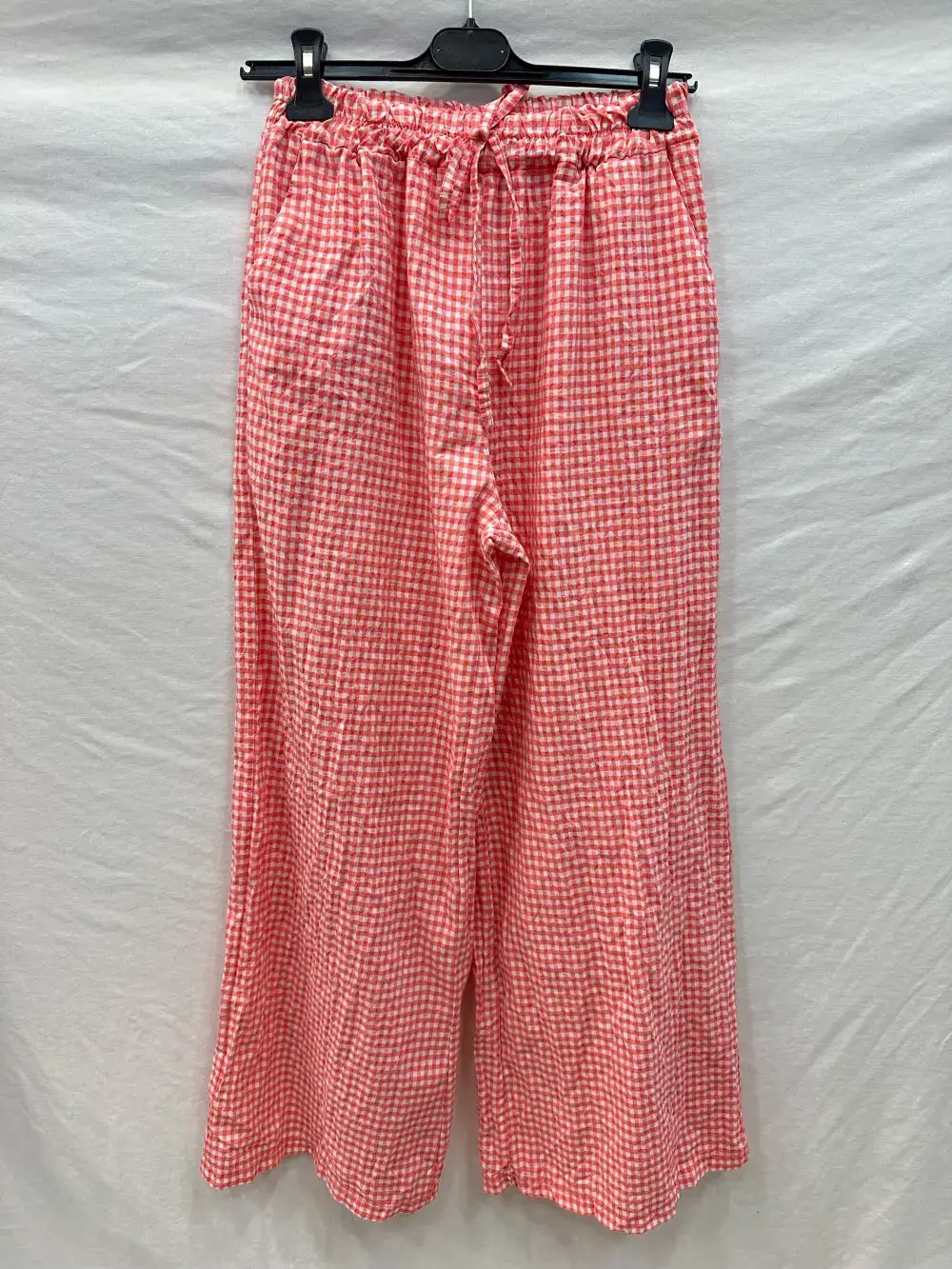 Mimi & Gogo - Wholesale Pants - Women's - Cotton Gingham Pants @5357_PaGazeVichy5