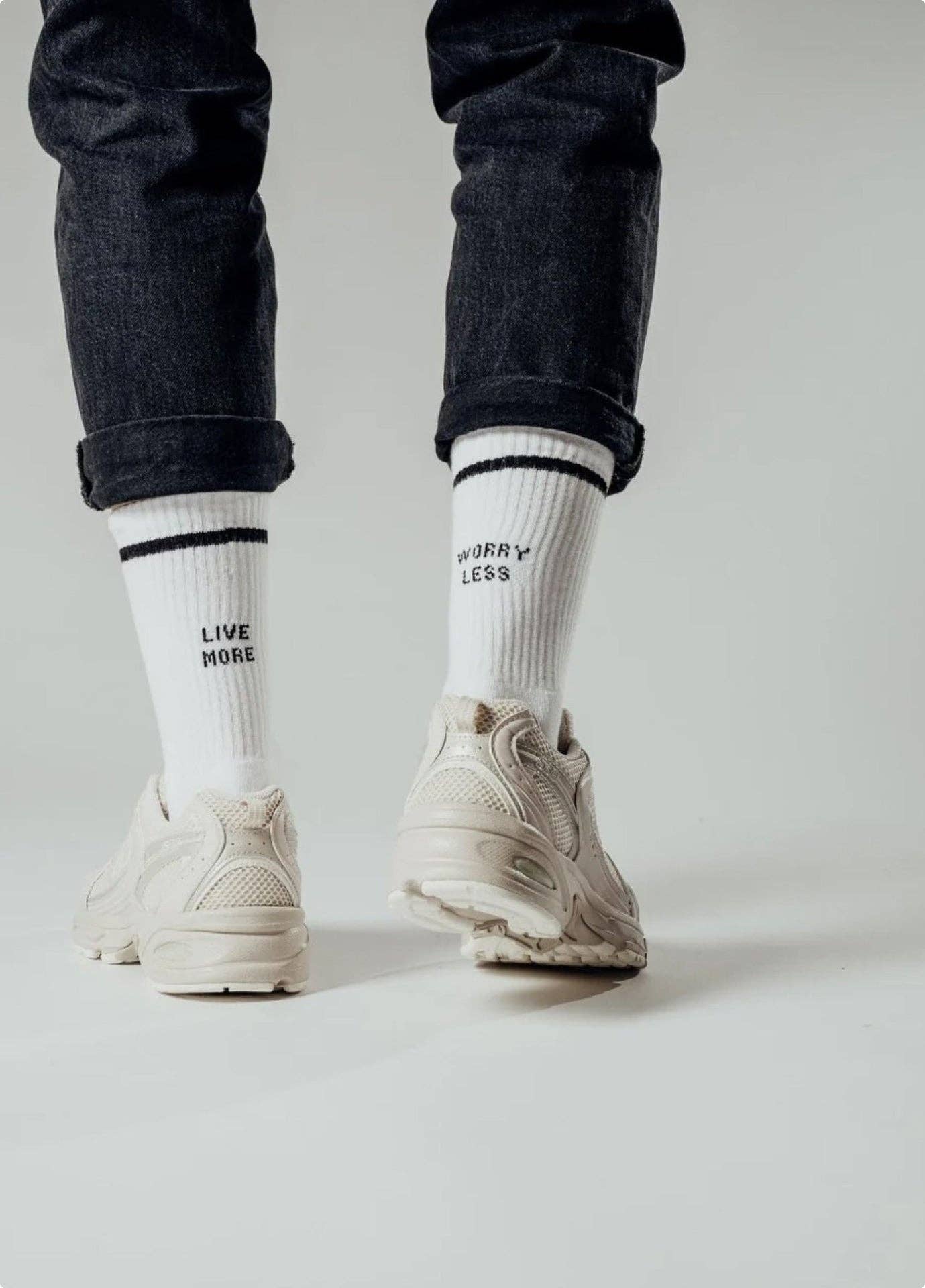 No Bad Days Club - Wholesale Socks - Unisex - LIVE MORE, WORRY LESS SOCKS0