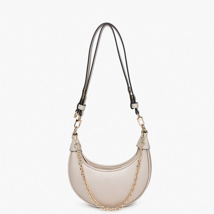 Jen & Co. – wholesale Shoulder bag – women's – M2503 Zora Moon Shoulder Bag w/ Chain