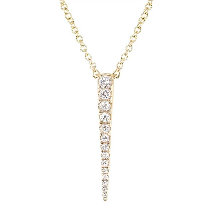Diamond Dagger Necklace for wholesale by Eklexic