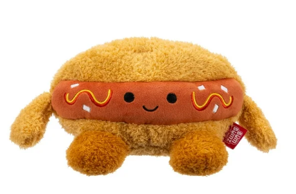 Authentic Street Signs – wholesale Stuffed/plush toy – Kids & baby – Bumbumz Plush Toy 7.5" Henry the Hot Dog Snack Bumz 0