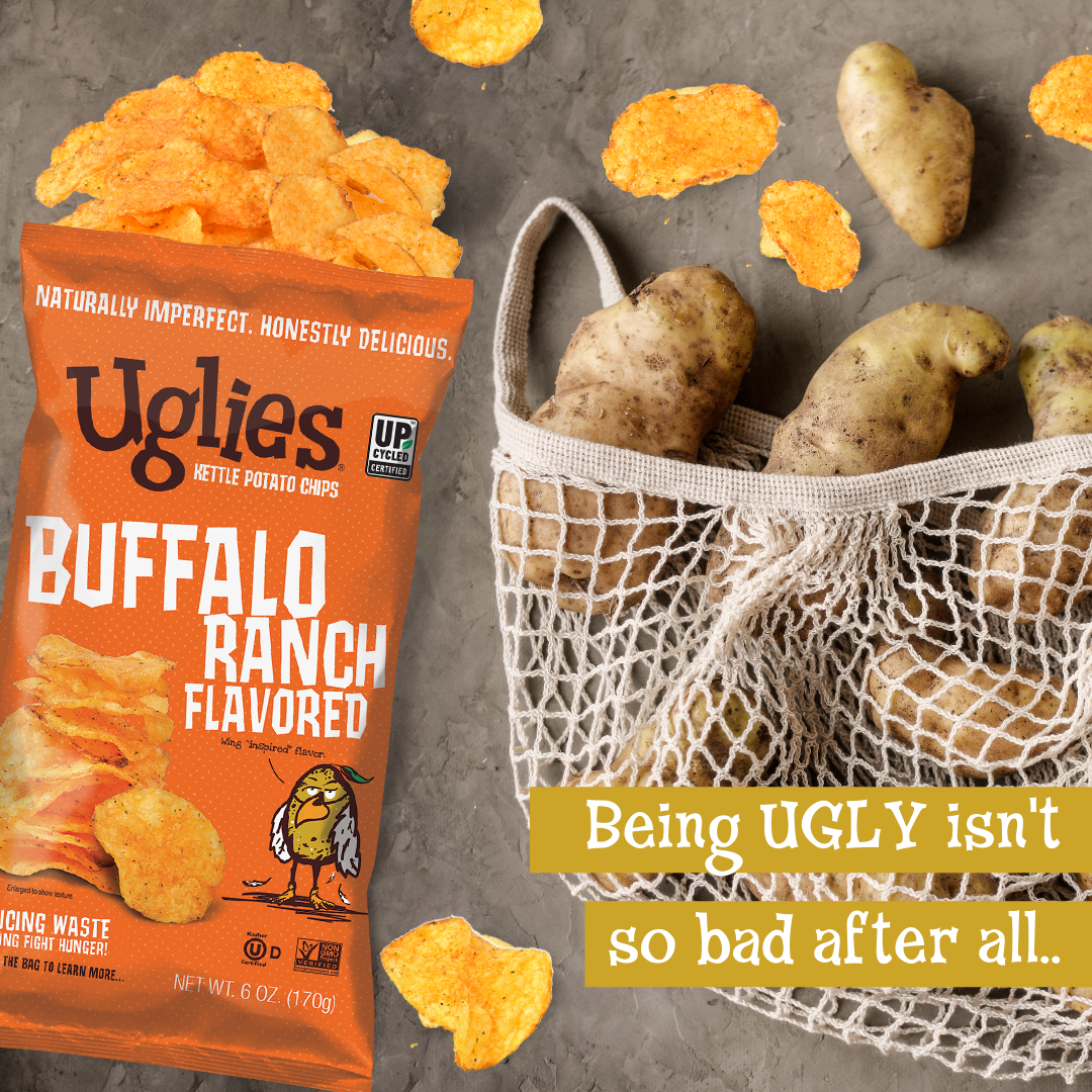 Uglies Kettle Chips - Wholesale Chips - Uglies 6oz Buffalo Ranch Kettle Cooked Potato Chips3